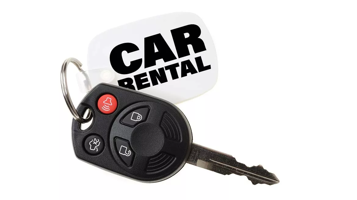 Car rental keys
